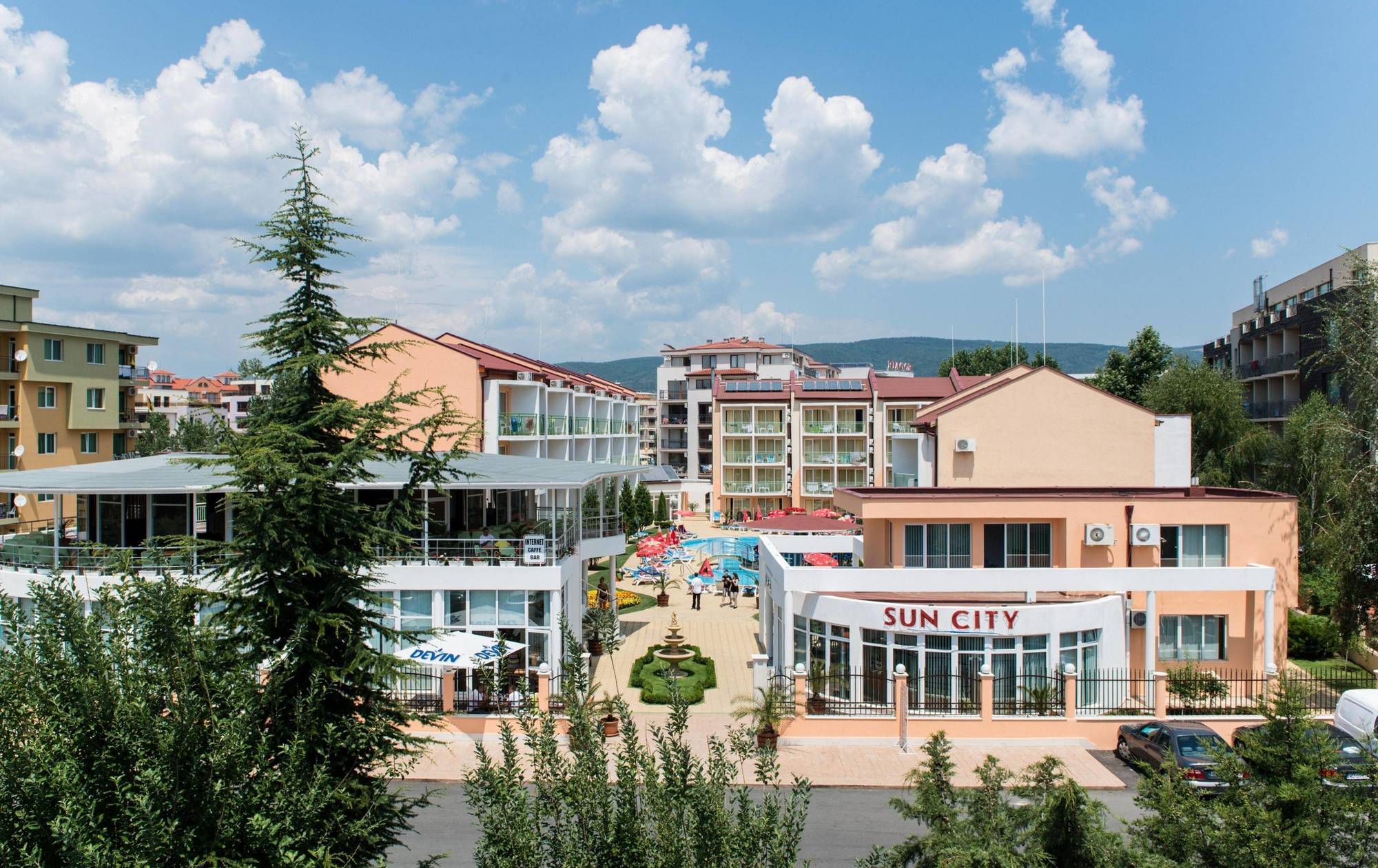 Sun City Hotel Sunny Beach Exterior photo